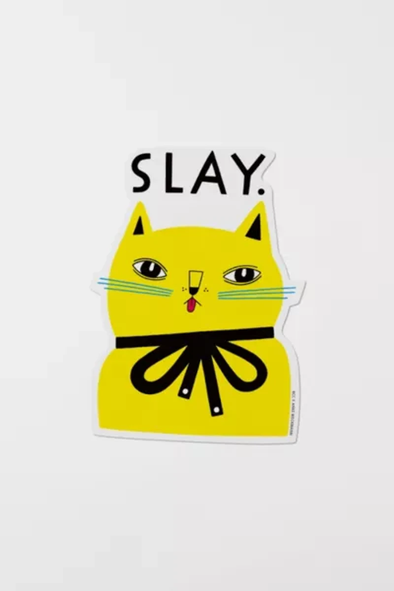 Red Cap Slay Sticker