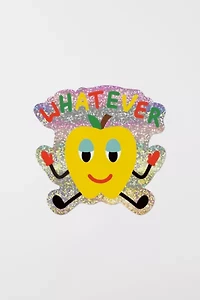 Red Cap Whatever Apple Sticker