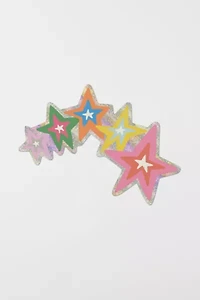 Red Cap Super Star Sticker