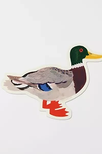 Red Cap Mallard Sticker