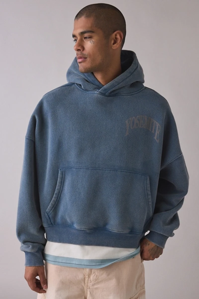 Yosemite Falls Graphic Hoodie Sweatshirt