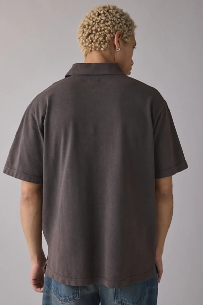 Standard Cloth Washed Polo Tee