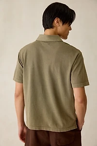 Standard Cloth Washed Polo Tee