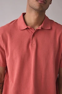 Standard Cloth Washed Polo Tee