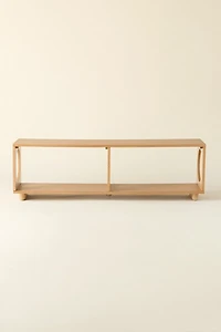 Frankie Circle Cutout Low Storage Console