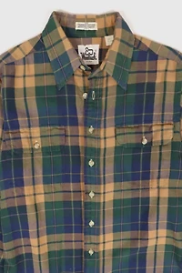 Vintage Woolrich Plaid Button-Down Shirt