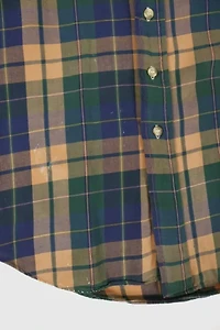 Vintage Woolrich Plaid Button-Down Shirt