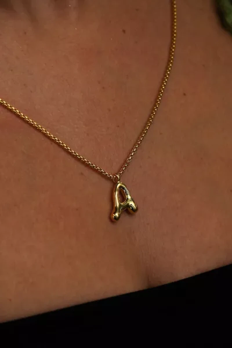 The M Jewelers Mulberry Letter Pendant Necklace