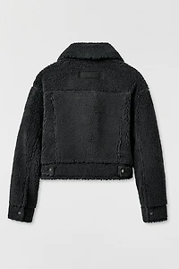 UGG Frankie Fleece Short Trucker Jacket