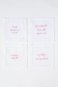 No Reservations Southern Gossip Cocktail Napkin Set