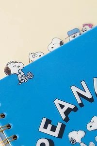 Peanuts UO Exclusive Pups Of Peanuts Snoopy Tabbed Spiral Notebook