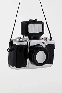 Northlight 4" Glass Camera Ornament