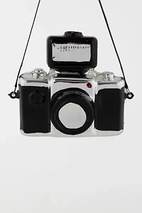 Northlight 4" Glass Camera Ornament