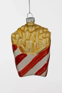 Northlight French Fries Glass Ornament