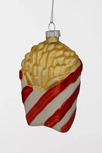 Northlight French Fries Glass Ornament