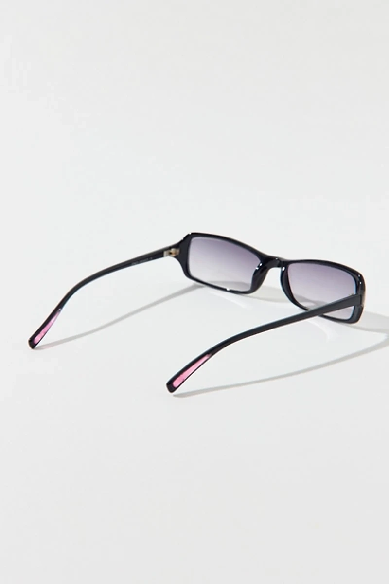 Vintage By UO Honeydew Crystal Sunglasses