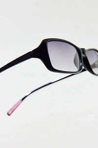 Vintage By UO Honeydew Crystal Sunglasses