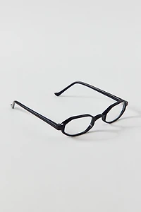 Vintage By UO Pine Bayonetta Round Glasses