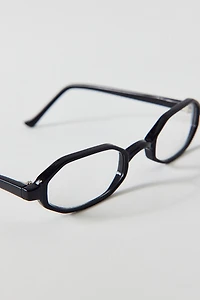 Vintage By UO Pine Bayonetta Round Glasses