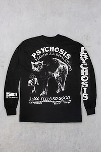 Feels So Good Psychosis Long Sleeve Graphic Tee