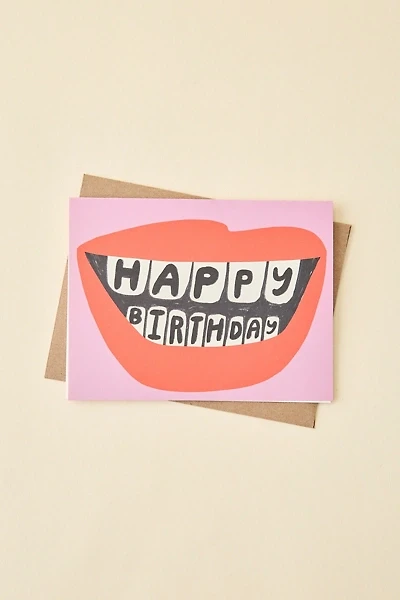 People I’ve Loved Happy Birthday Lips Birthday Card