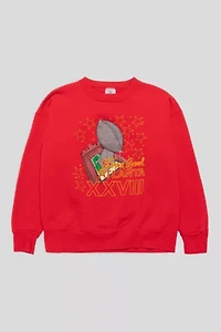 Vintage Atlanta Super Bowl Football Graphic Sweatshirt