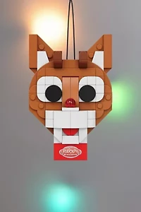 Rudolph The Red-Nosed Reindeer Brickcraft Ornament Building Set