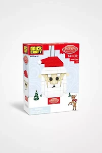 Brickcraft Santa Ornament Building Set