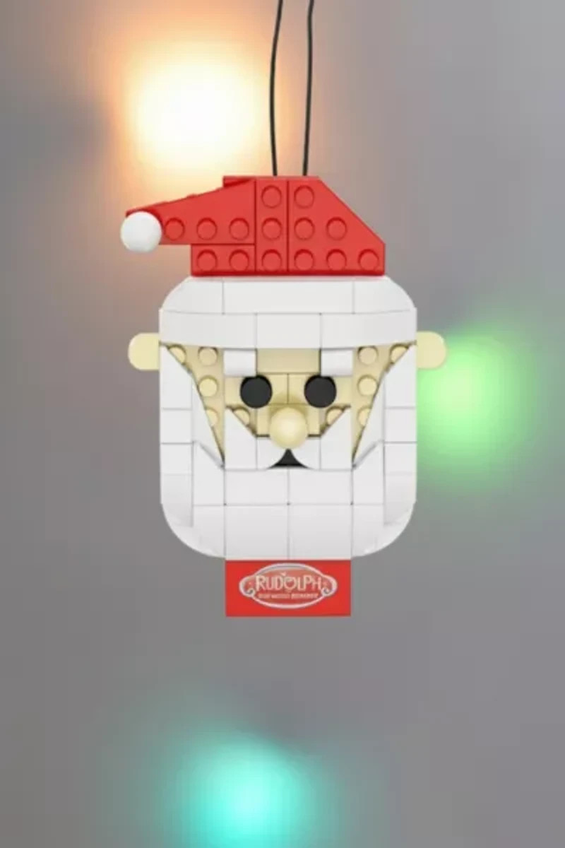Brickcraft Santa Ornament Building Set