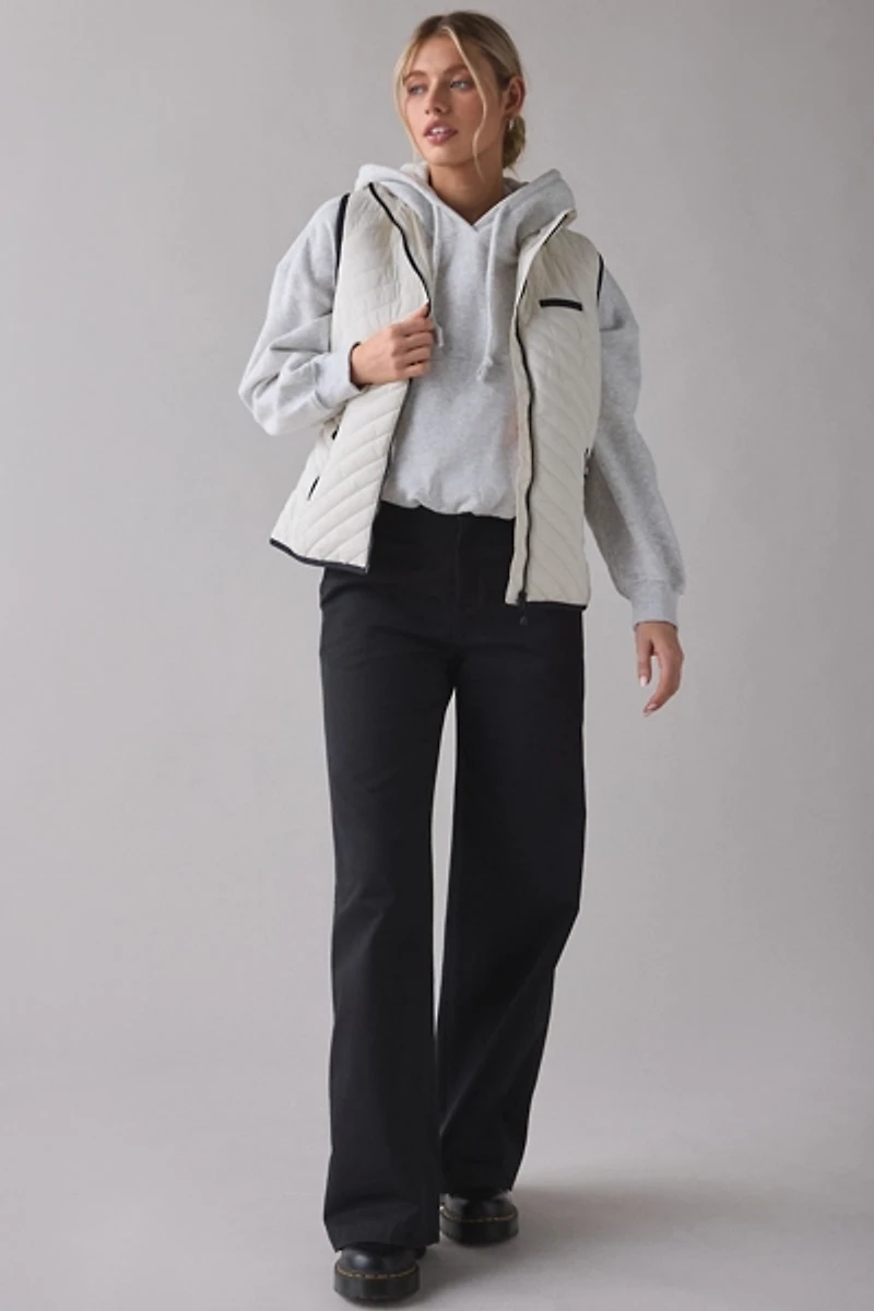 Merrell Consuel Mock Neck Packable Puffer Vest