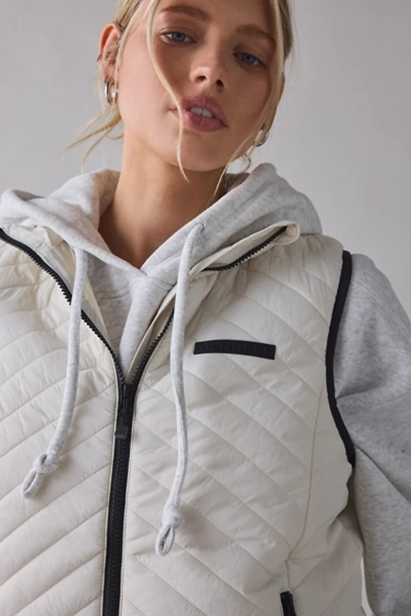 Merrell Consuel Mock Neck Packable Puffer Vest