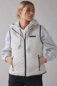 Merrell Consuel Mock Neck Packable Puffer Vest