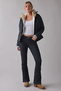 Merrell Connie Mock Neck Packable Puffer Zip-Up Jacket