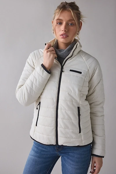 Merrell Connie Mock Neck Packable Puffer Zip-Up Jacket