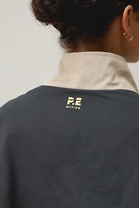 P.E Nation Control Oatmeal Spray Track Jacket
