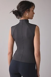 P.E Nation Routine Quarter Zip Tank Top