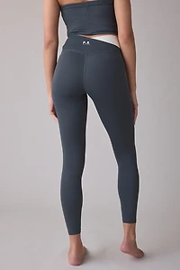 P.E Nation Wander Asphalt Crisscross Waistband Full Length Legging