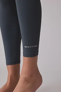 P.E Nation Wander Asphalt Crisscross Waistband Full Length Legging