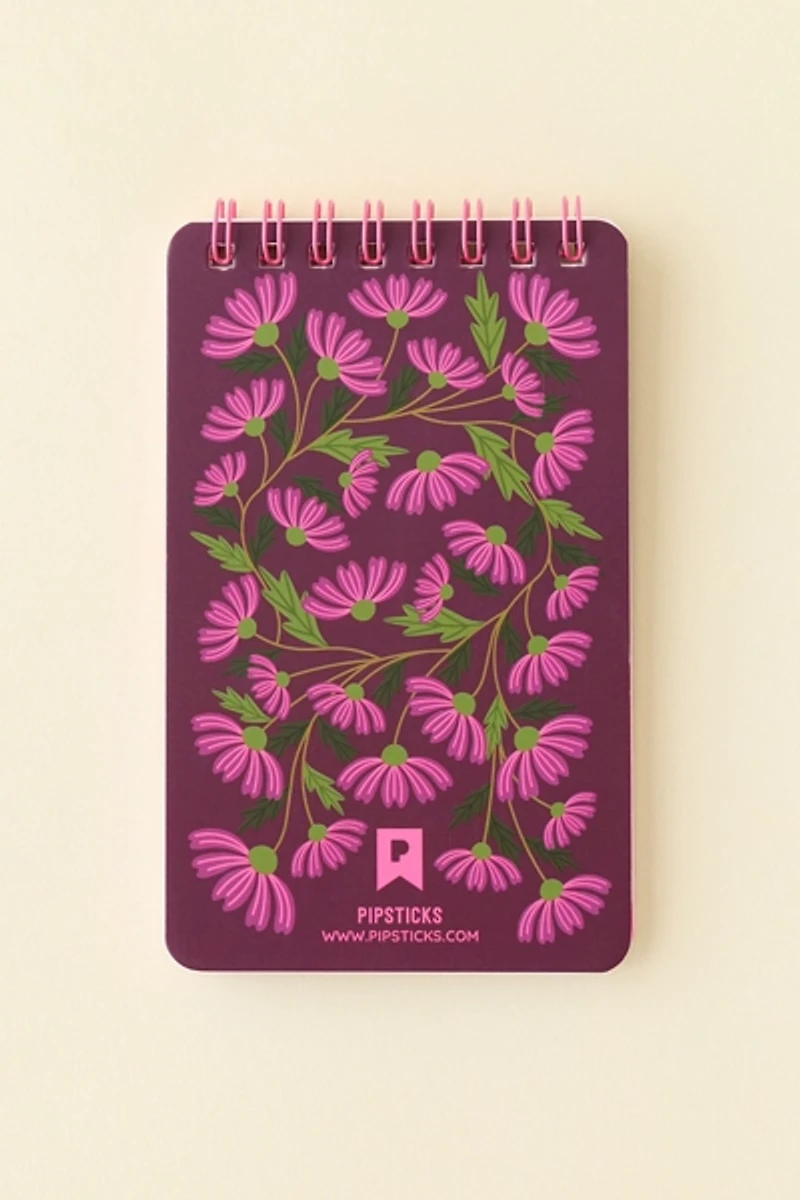 PIPSTICKS Tiny Reading Log Mini Notebook