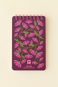 PIPSTICKS Tiny Reading Log Mini Notebook