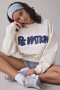 P.E Nation Frontline Graphic Crew Neck Pullover