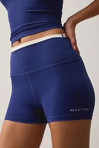 P.E Nation Vita Bright Navy  2.5” Bike Short