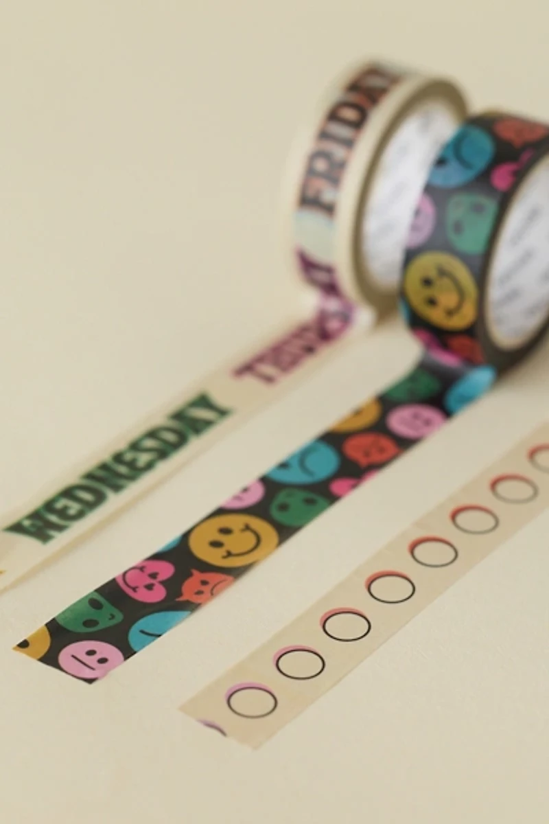 PIPSTICKS Emotional Planner Washi Tape Set