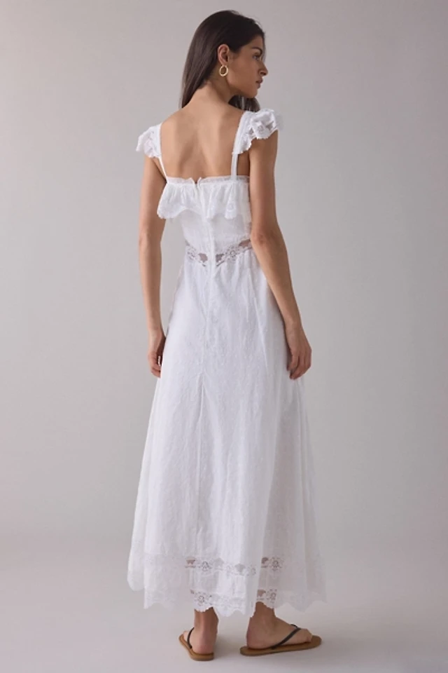 strapless drop waist ruched maxi dress misha Strapless Drop Waist Ruched Maxi Dress