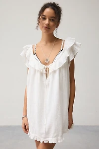 Out From Under Golden Hour Ruffle Swing Romper