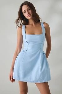 MINKPINK Ines Square Neck Corset Mini Dress