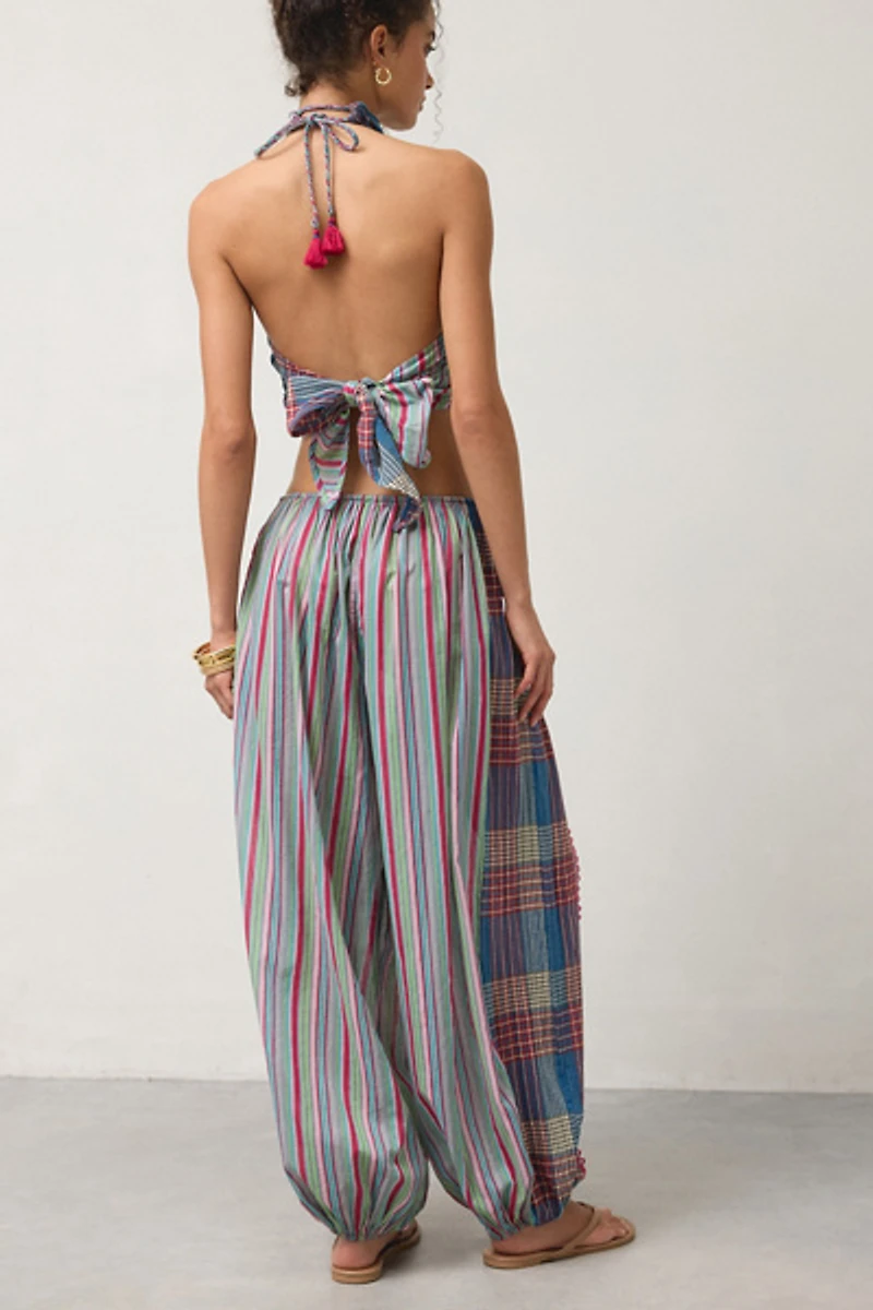 Out From Under Golden Hour Embellished Side-Tie Balloon Pants