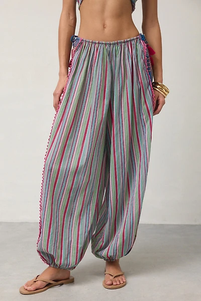 Out From Under Golden Hour Embellished Side-Tie Balloon Pants