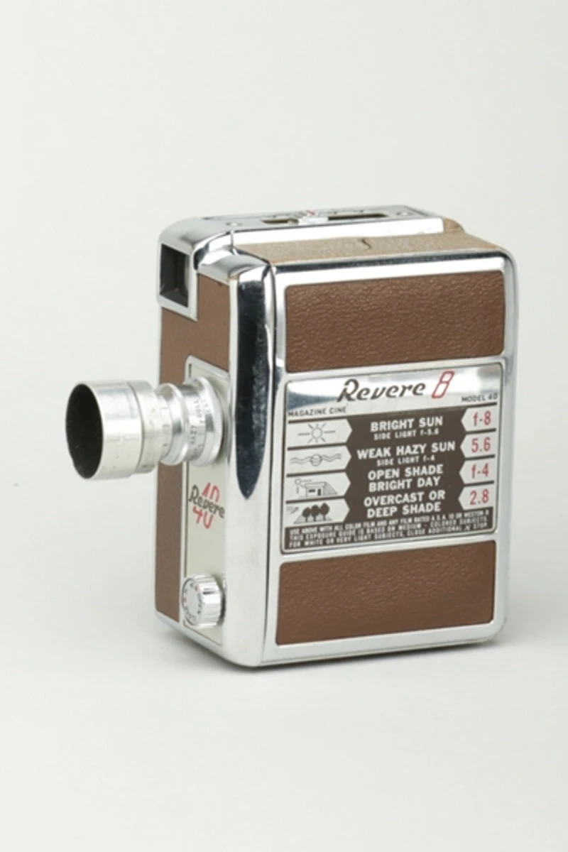 Acme Camera Co. Vintage Revere 8 Model 40 8mm Movie Camera