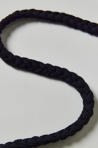 Braided Jersey Skinny Wrap Scarf